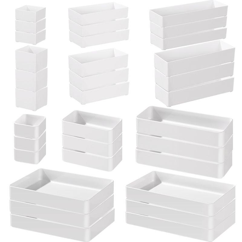 Кухонный ящик для хранения с встроенными разделителями для столовых приборов, канцелярских товаров и косметики