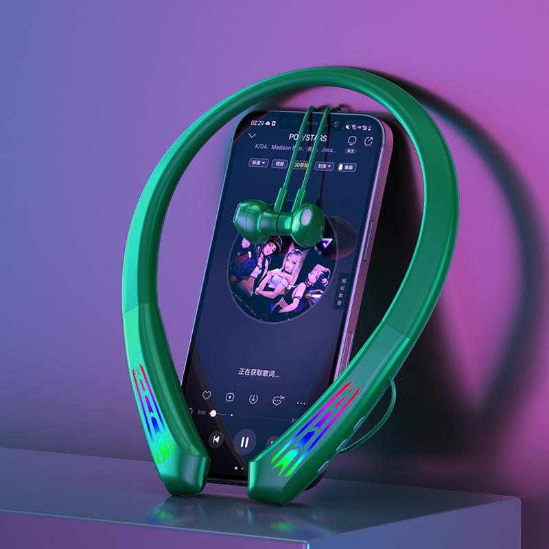 Игровая игровая гарнитура Bluetooth беспроводная с двумя наушниками