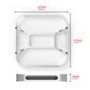 Desktop Stand Computer Riser Dustproof Base Heat Dissipation Bracket Aluminum Alloy Cooling Holder Dock for Mac mini M4/M4 Pro