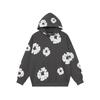 ZYLLO European and American 100%Cotton Foam Printed Hoodie Men's and Women's Hoodies