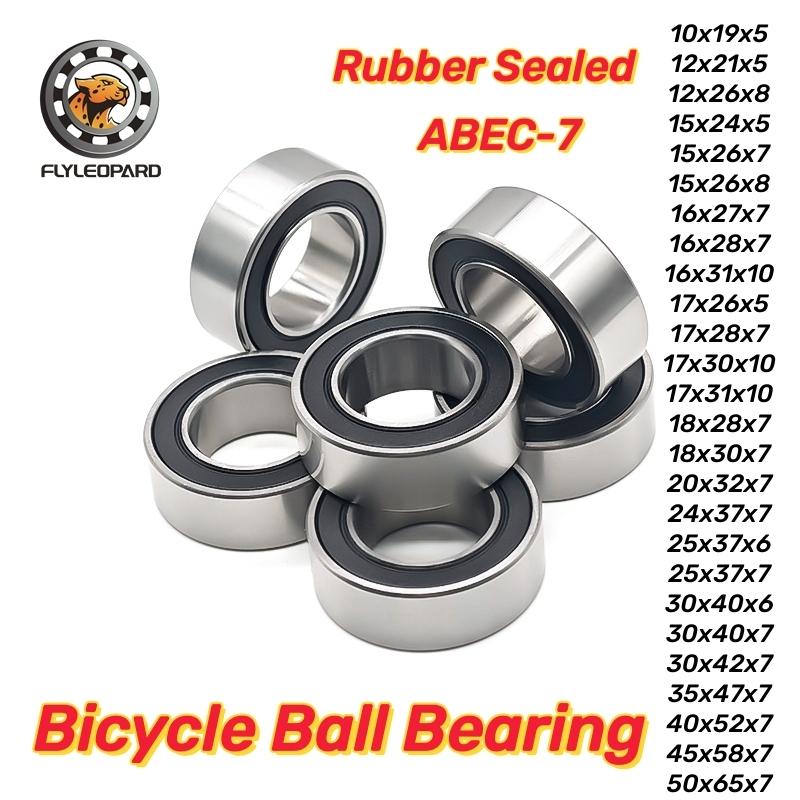 4Pcs 6800 6801 6802 6803 6804 6805 6806 6900 6901 6902 6903 30407 24377 -2RS Thin Wall Rubber Sealed Deep Groove Ball Bearings