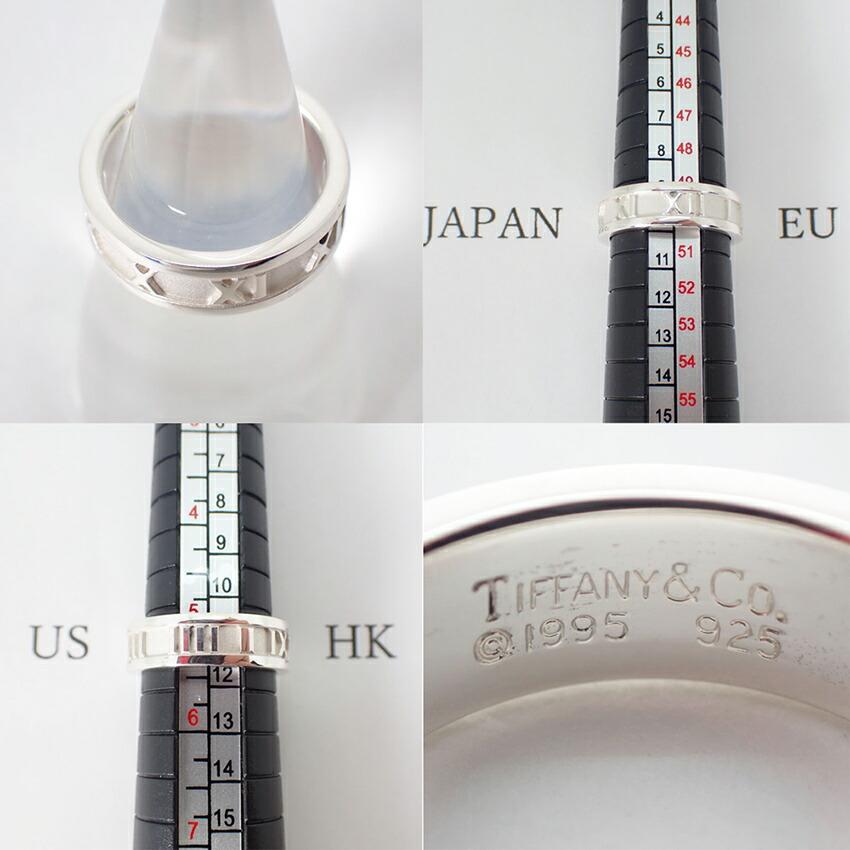 [Used] TIFFANY 925 Atlas Ring Size 10/Size 10/g535-83