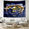 Nuggets Logo Art Quick-Dry Tapestry Hanging for Bedroom,Livingroom, Playroom,Decor Art Room Wall Tapestry Holiday and Birthday Gifts