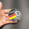 New Design 3D Metal Car Mudguard Trunk Door mark Sticker Germany VEHICLE ID Emblem Badge Sticker For VW WOLFSBURG zf4