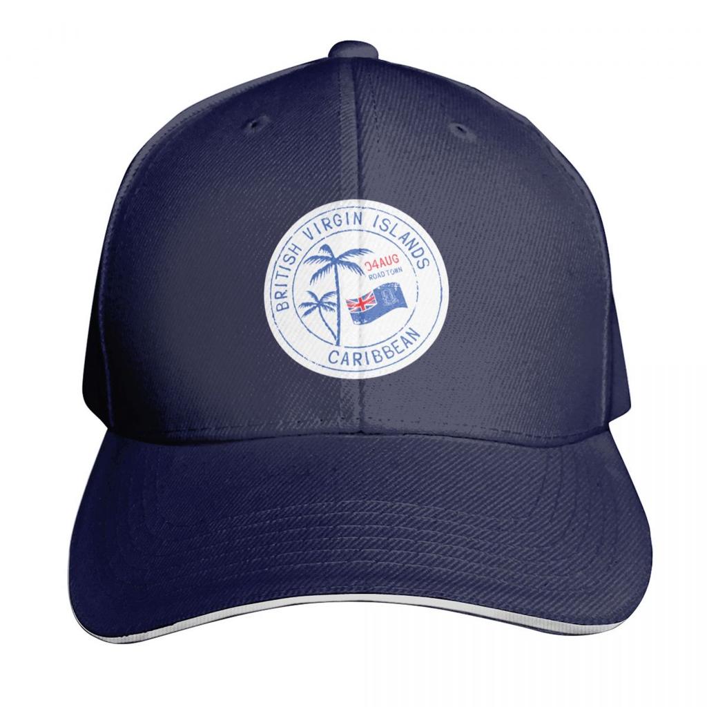 BVI Stamp Baseball Cap Luxury Unisex Hat sun caps Hood Beach Unisexs Luxury Womens