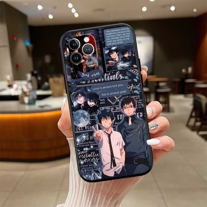Чехол для телефона NH11 Blue Exorcist для Samsung Galaxy M06 M15 M16 M35 M55 M56 A36 A42 A50 A50S A51 A52 A32 A33 A05 A05S A06 A16 A20