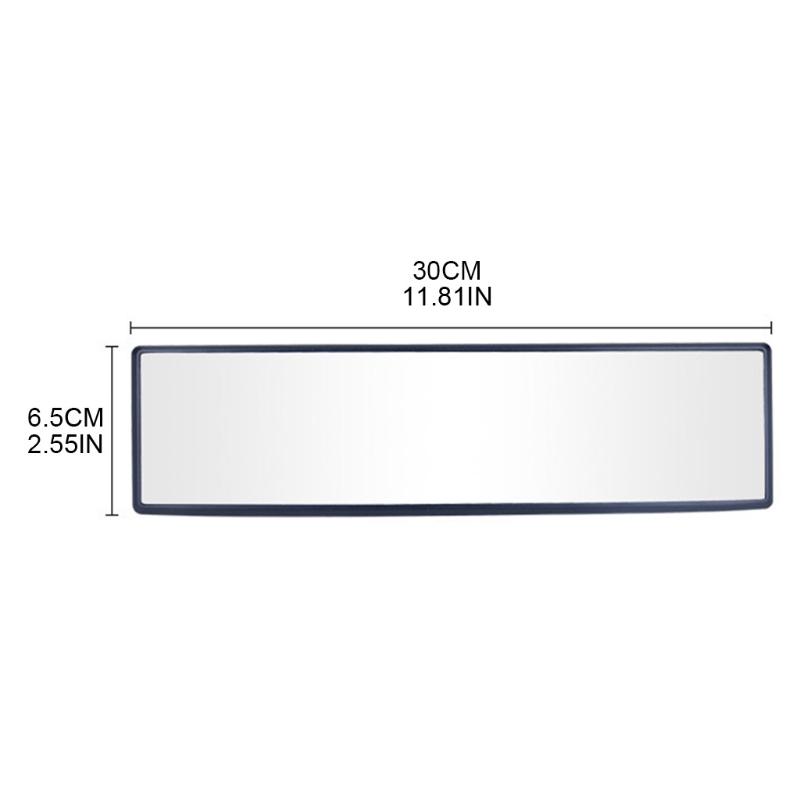 Универсальное интерьерное панорамное зеркало заднего вида с клипсой. Легко устанавливается. Подходит для внедорожников. Панорамное зеркало заднего вида для автомобиля.