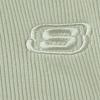 Skechers Простая Удобная Универсальная Однотонная Футболка с Длинным Рукавом и Опущенными Плечами Женские топы L325W108-06F8