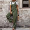 Женский повседневный летний комбинезон, свободные плиссированные цельные брюки-рюкзак
