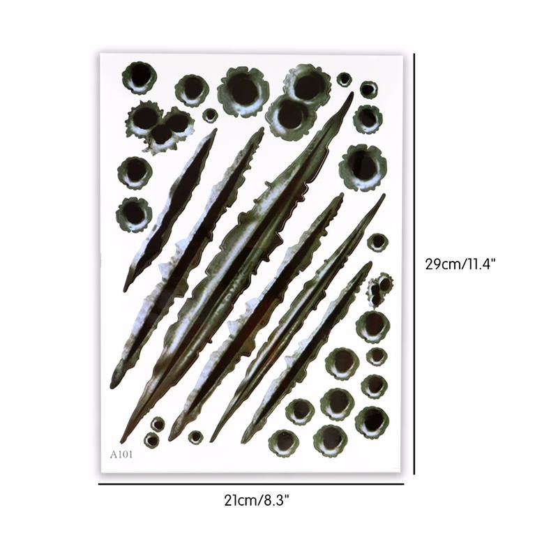 Забавные наклейки на автомобиль со стороны автомобиля, медная наклейка с пулевым отверстием, декоративная наклейка для мотоцикла, 3D Стайлинг автомобиля