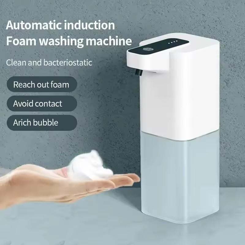 400ML Desktop Touchless Electric Intelligent Automatic Sense Soap Dispenser New Rechargeable Hand Sanitizer Pump Washing Machine