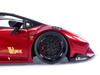 AUTOart AUTOart Liberty Walk Works Lamborghini Huracan GT Hyper Red Completed Product 1/18 LB-Silhouette