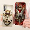 Case For Oppo Reno3 Pro 5G Cover Luxury A-Z Letters 2D Painted Silicone Casing For Oppo CPH2009 PCRM00 PCRT00
