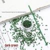 Ручная работа, стеклянные бусины-семена 2 мм с серебряным покрытием для DIY шпильки для волос Hanfu, кисточки, бижутерии