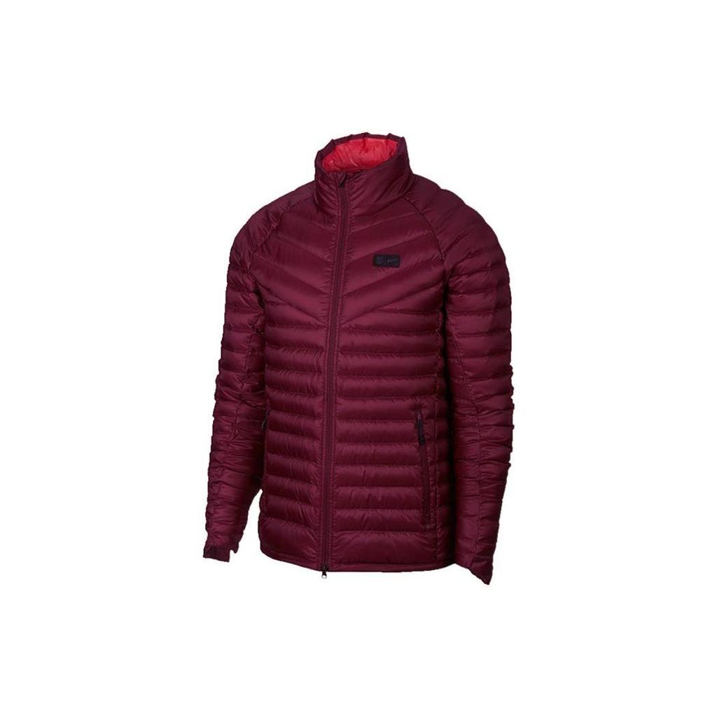 Nike Мужские пуховики Красный Стойка Легкий Другие AH7431-669