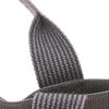Used HERMES HerlineMM Tote Bag Nylon canvas Gray Used unisex
