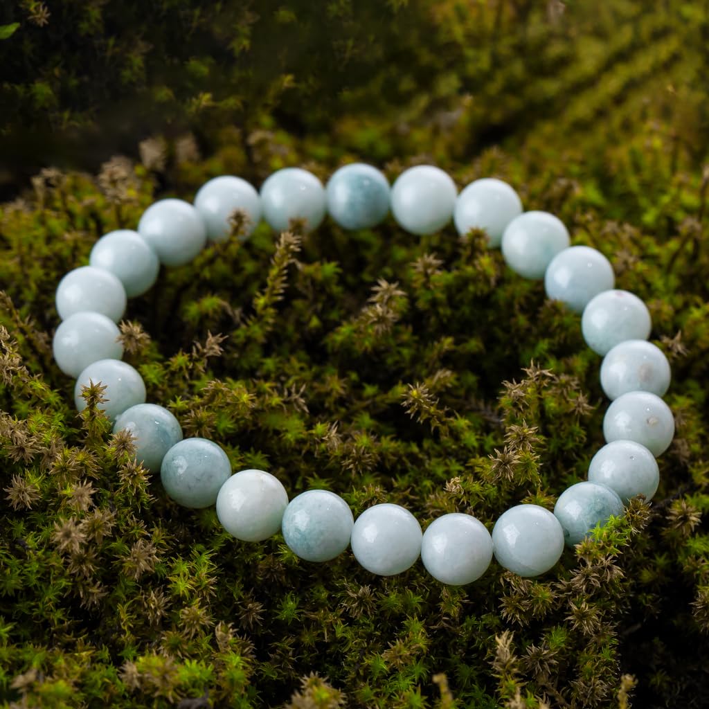 16cm Itoigawa Natural Jadeite Pale Japanese National Jomon Power Stone Jadeite Workshop Special Paulownia Wood Quality Certificate ABR0897 (8mm beads,