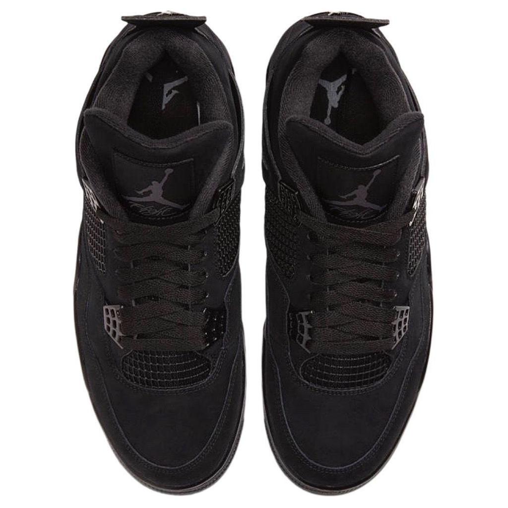 Кроссовки унисекс Air Jordan 4 Retro Black Cat 2025 Светло-графитовый FV5029-010