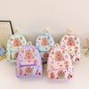 Themed Lovely Capybara Backpack For Toddlers Stylish And Functional School Travel Bag
