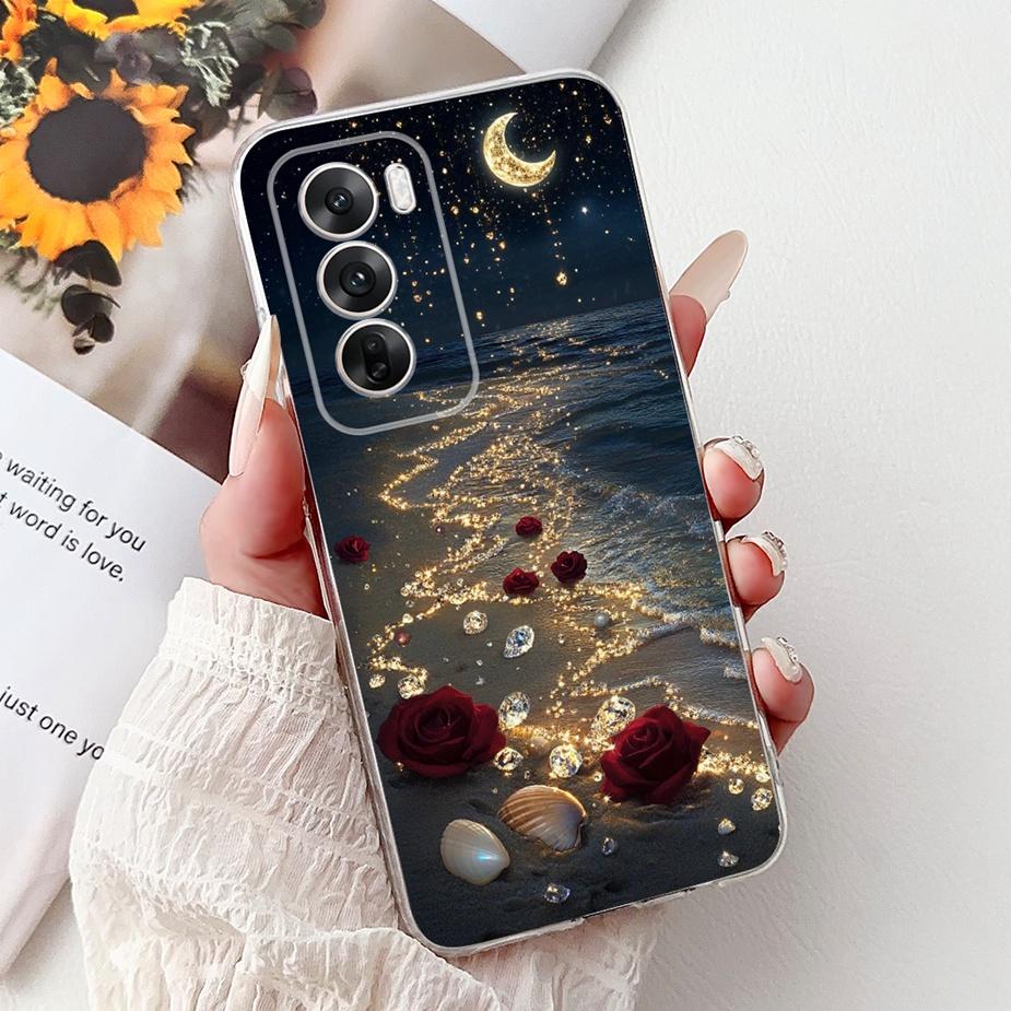 Чехол для Oppo Reno 12 5G CPH2625 Крутой Дизайн Модный Расписной Чехол Мягкий Тонкий Чехол для Телефона Для Oppo Reno 12 Pro Reno12 Fundas Coque
