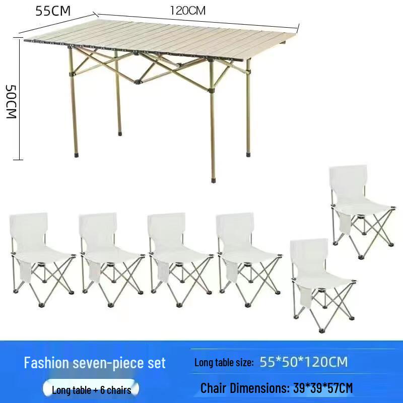 OEING Foldable Outdoor Dining Set