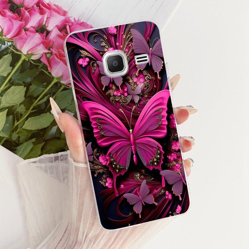 Для Samsung Galaxy J1 mini Прозрачный Чехол Эстетичный Роскошный Милый Модный Забавный Расписной Корпус Для Samsung J1 mini SM-J105B SM-J105H