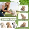 Мой реалистичный щенок-робот, Щенок-робот, Плюшевая игрушка Собака Щенок-робот Ходит, Лает, Стоит, Сидит, Игрушка для выгула собаки
