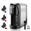 3 In 1 Capsule Coffee Machine Fully Automatic Small Portable Home Office Universal Coffee Powder Maker