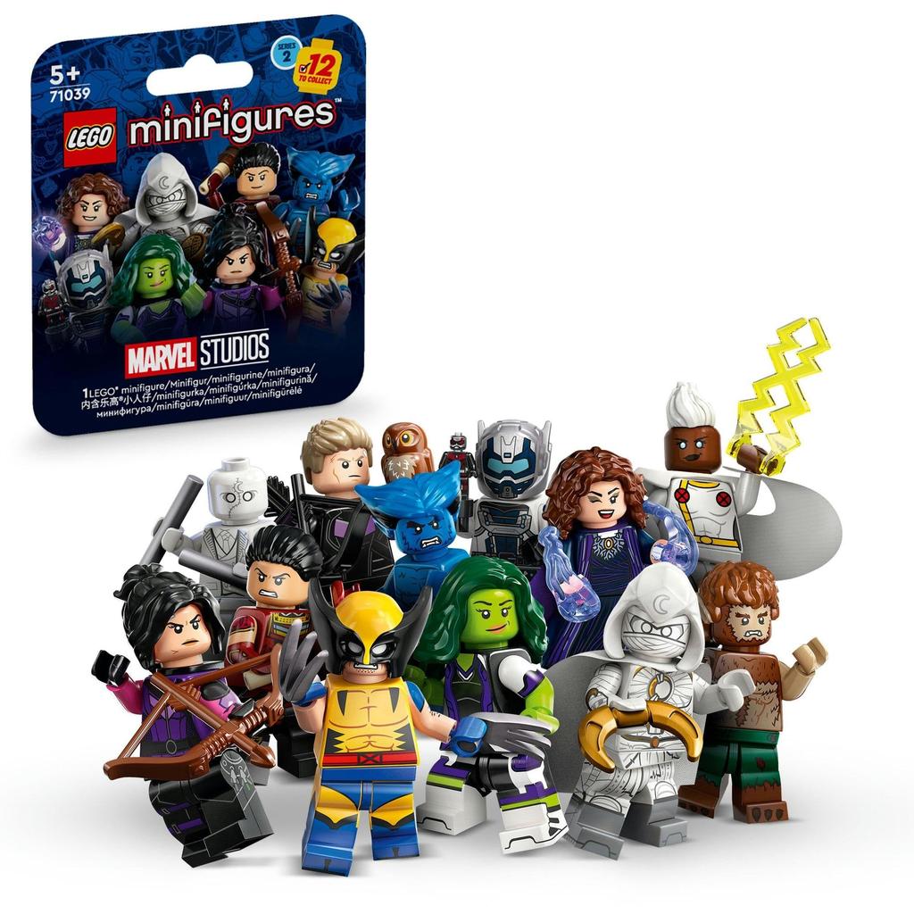 LEGO Мини-фигурка LEGO Mini Figure Marvel Series 2 71039 36 деталей игрушечный блок подарок американские комиксы супер герой приключения мальчики девочки 5 лет ~