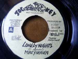 7inch Record MIKEY HEAVEN - Lonely Nights NONE Jockey UK Reggae, Ska & Dub Used