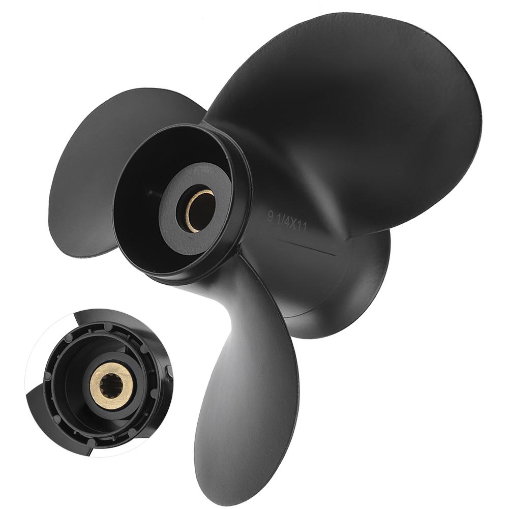 Лодочный винт 10 шлицов 3 лопасти 58100 93743 019 9 1 4 x 11 подходит для Suzuki 9.9 15 л.с.