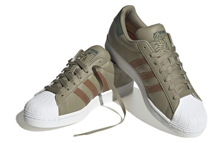 adidas Originals Superstar 'Зеленый Коричневый' GY0012