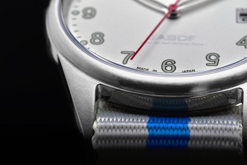 Часы Blue Impulse Standard Air Force Date White [KENTEX] Самооборона S806L-01