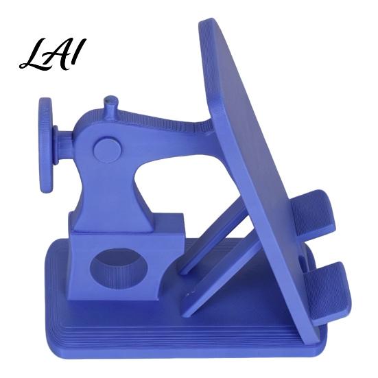Miniature Landscape Phone Holder Sewing Machine Holder Desktop Stand for Smartphones Lightweight Portable Cell Home Decor Mount Desks Workbenches