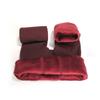 Women's Fleece Leggings Solid Color Regular Size Jean Look Jeggings Tights for Autumn and Winter