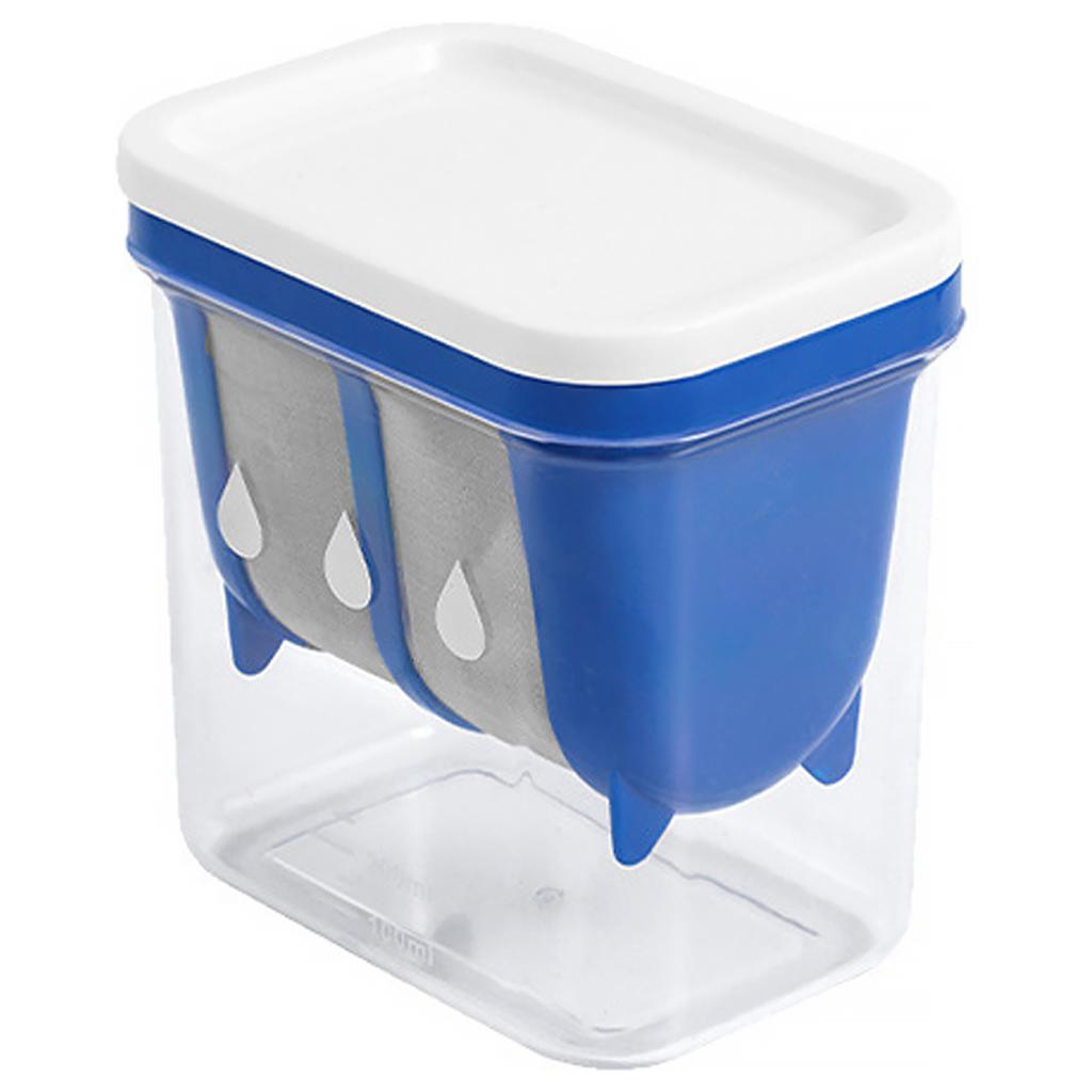 Фильтр для йогурта Греческий йогуртовый фильтр с мелкой сеткой Фильтр для йогурта с крышкой Многоразовый сепаратор сыворотки для сыра и йогурта Портативный йогуртовый парфе