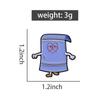Comedy Cartoon Anime Enamel Pins Custom Fantastic Towel Brooches Lapel Badges Funny Jewelry Gift for Friends