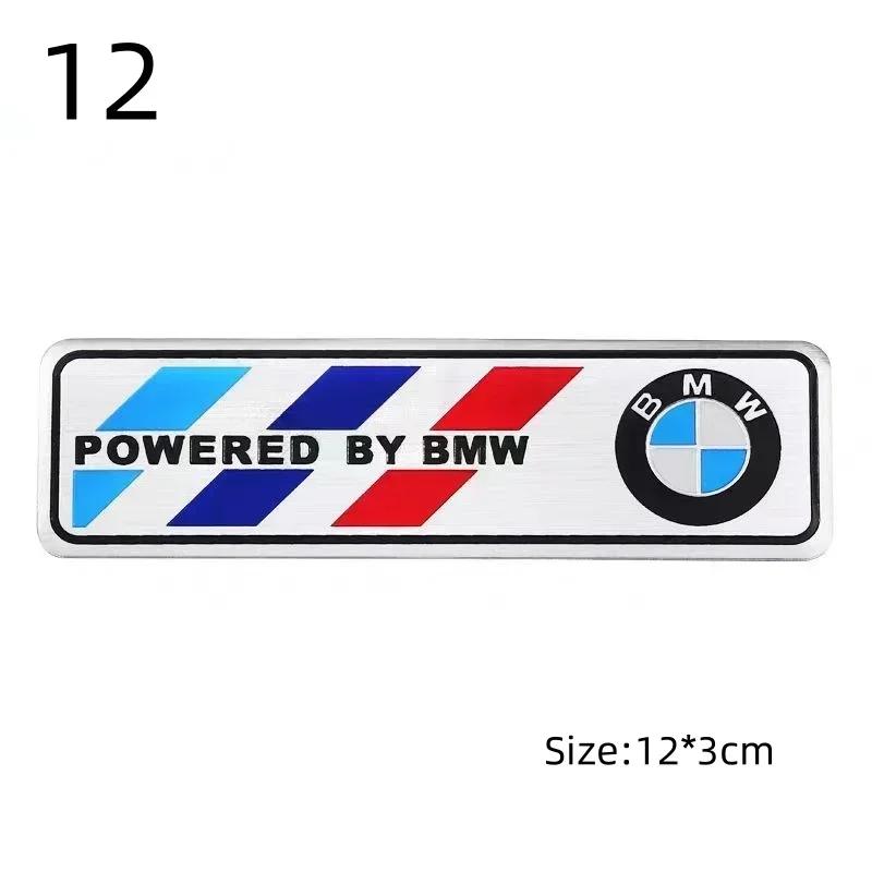 3D Metal Stickers Car Body Trunk Decal For BMW Series i3 i4 G07 G06 G05 G02 G01 F48 F39 G42 G30 G20 G26 F01 F02 F06 F30 F13 G32 K222