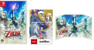 Легенда о Zelda Skyward Sword HD amiibo Zelda Loftbird панорамная цветная бумага -Switch + & [Skyward Sword] (оригинал (двухстраничный) включены)