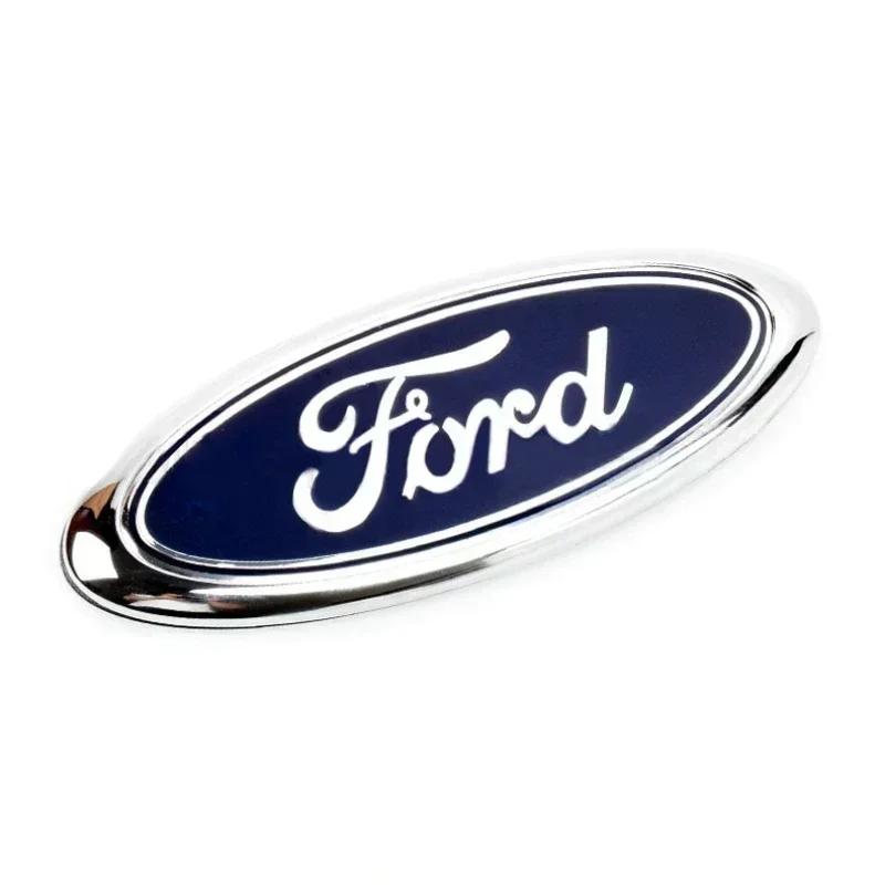 TQ0125x6CM ABS Auto Body Emblem Badge Stickers for Ford Fiesta Ranger Focus Fusion Escape Transit Mondeo Edge Ecosport
