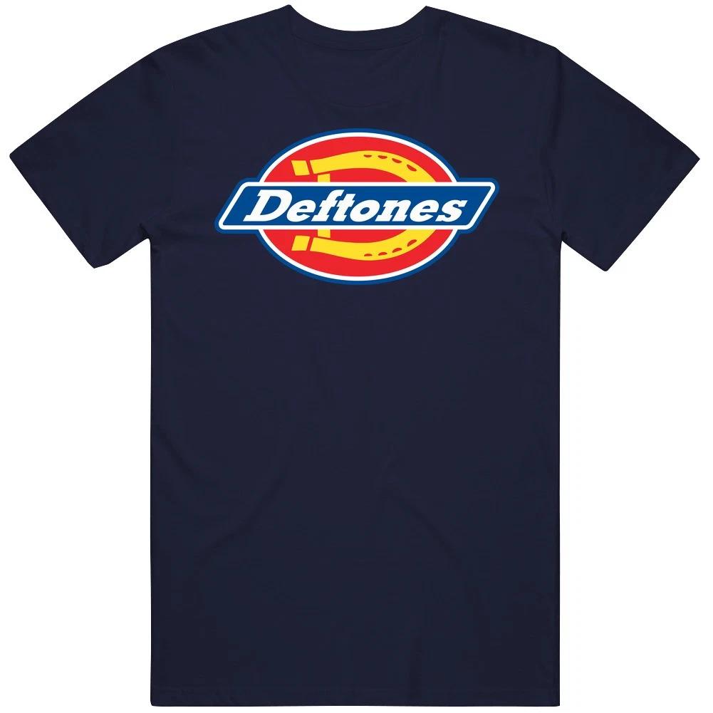 Deftones Dickies Футболка с принтом группы Винтаж
