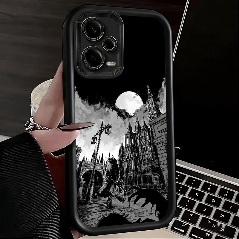 Чехол для телефона Xiaomi Redmi Note 15 14 13 Pro Plus B-Bloodborne Игровой корпус 12S 11 11S 11T 5G 14S Мягкий силикон Funda