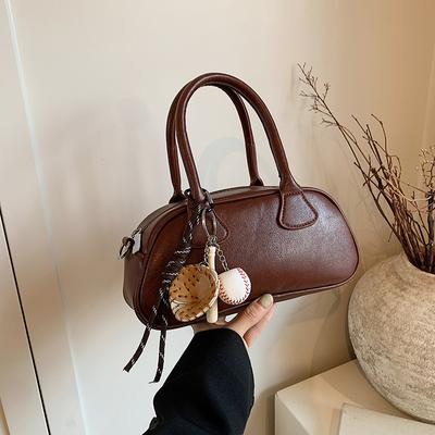 Сумка Premium Sense Retro Small Женская модная простая сумка для боулинга Сумка через плечо в стиле Майяра