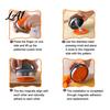 DIY Fondant Embosser Tools 8pcs Halloween Magnetic Cookie Stamp Molds Pumpkin Ghost And Skeleton Patterns Cutters for Design Interchangeable