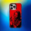 Чехол для телефона из фильма «Джон Уик» для iPhone 16, 15, 14, 13, 12, 11, Mini, Pro, SE, MAX Белый Матовый Ударопрочный Чехол