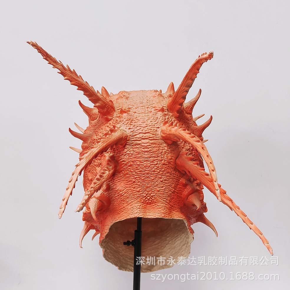 Biochemical Fish Headgear Halloween New Arrivals cosplay Animal mask role-playing costume props for horror performances