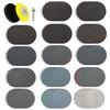 Shuiling 75mm Waterproof Sandpaper, 140-Piece Set, Magic Wet & Dry Sanding Discs for Car Body, Wood, Metal, Glass, and Resin, Polishing, Paint Finishi