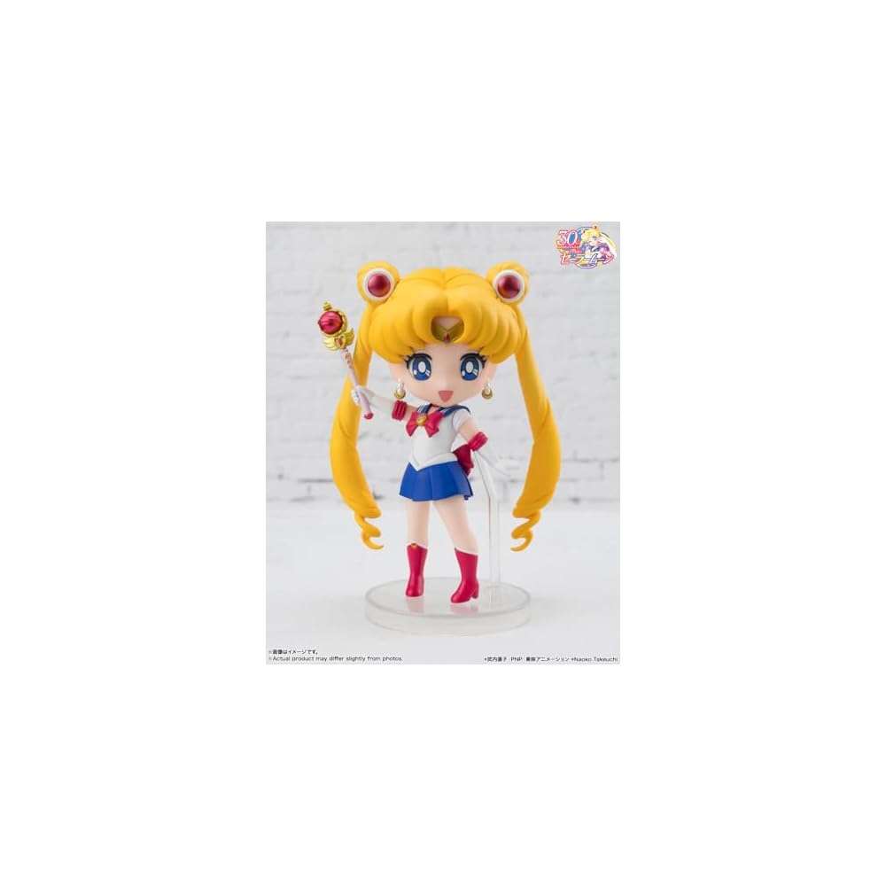 TAMASHII NATIONS Figuarts Mini Сейлор Мун R Кристальный Звездный Компакт Издание 90мм ПВХ АБС Окрашенная Фигурка