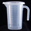 Healthy Smooth Strong Toughness Plastic Comfortable Handle Measuring Mug Cup for Home Measuring Cup