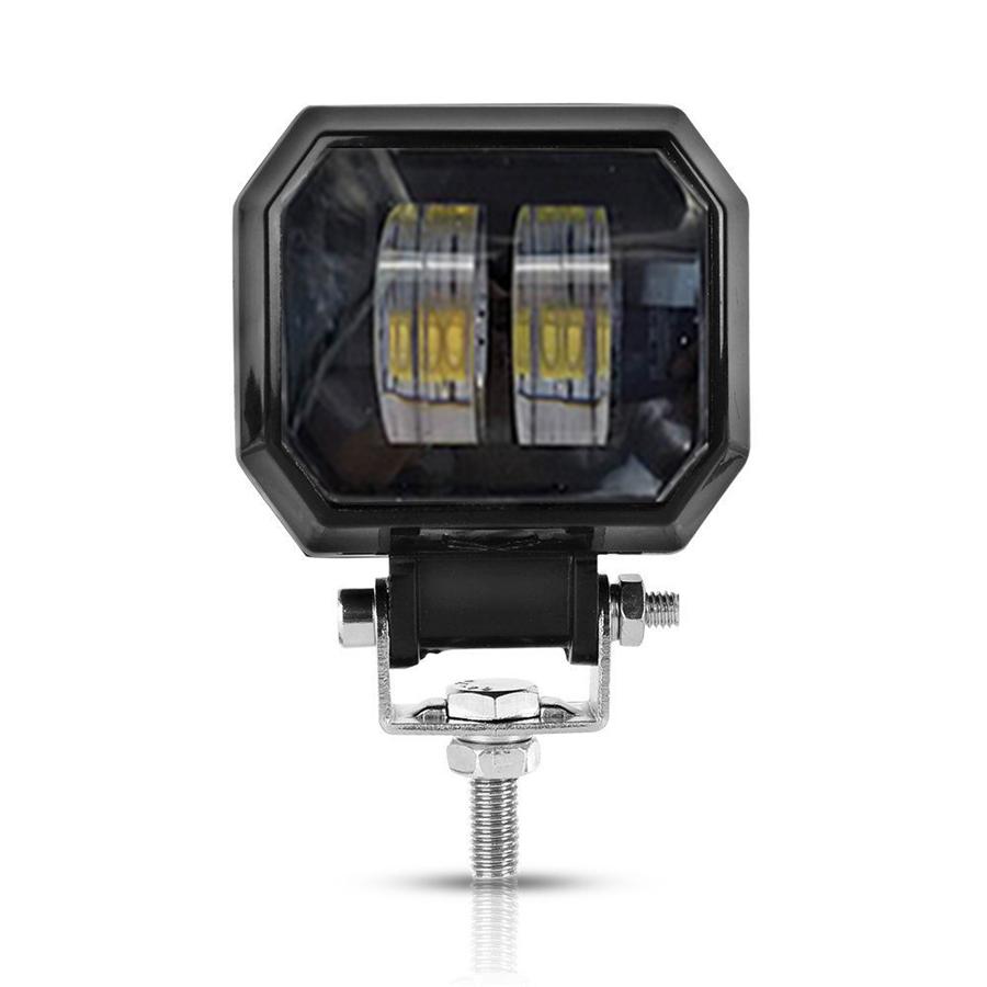 2 шт. 3 дюйма 12 В 24 В 6500 К 40 Вт Водонепроницаемая светодиодная балка CREE для бездорожья Автомобиль Лодка светодиодный рабочий свет Точечный свет